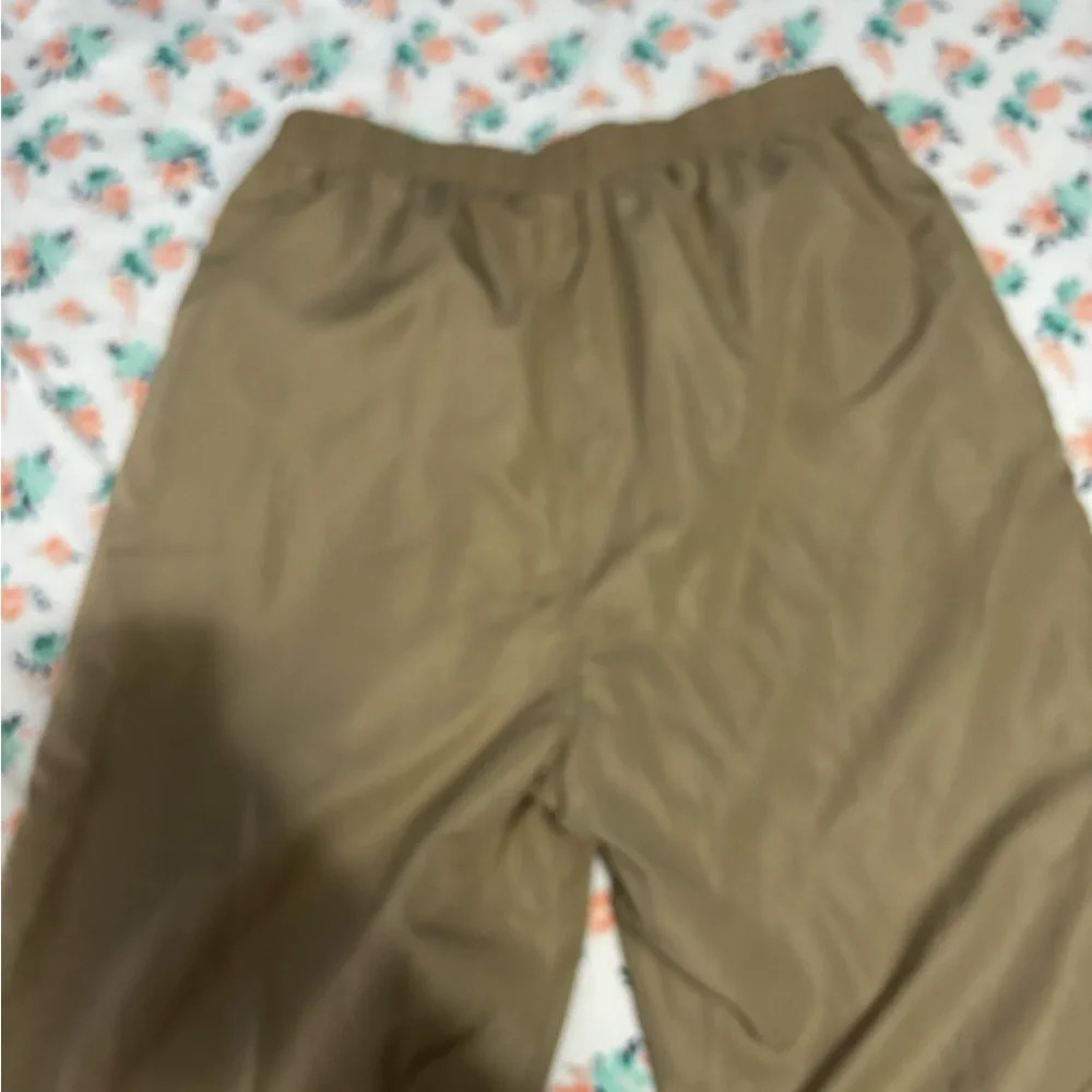 Vintage Totes Tan Rain Pants "Rain Rolls Right Off" Men's Large - Picture 8 of 8